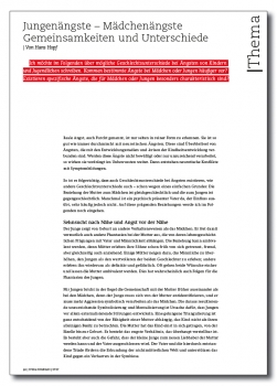 Jungenängste, Mädchenängste - Gemeinsamkeiten und Unterschiede